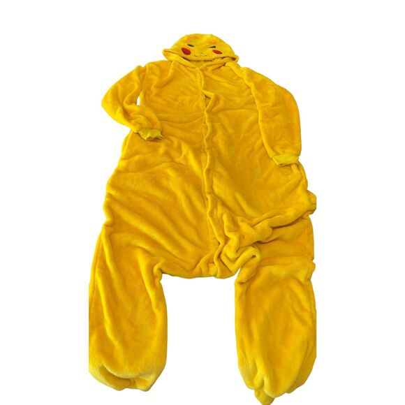 Adult Pikachu Unisex Halloween Costumes Pajamas Outfit size L - Picture 4 of 10